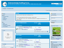 Tablet Screenshot of handboogforum.nl